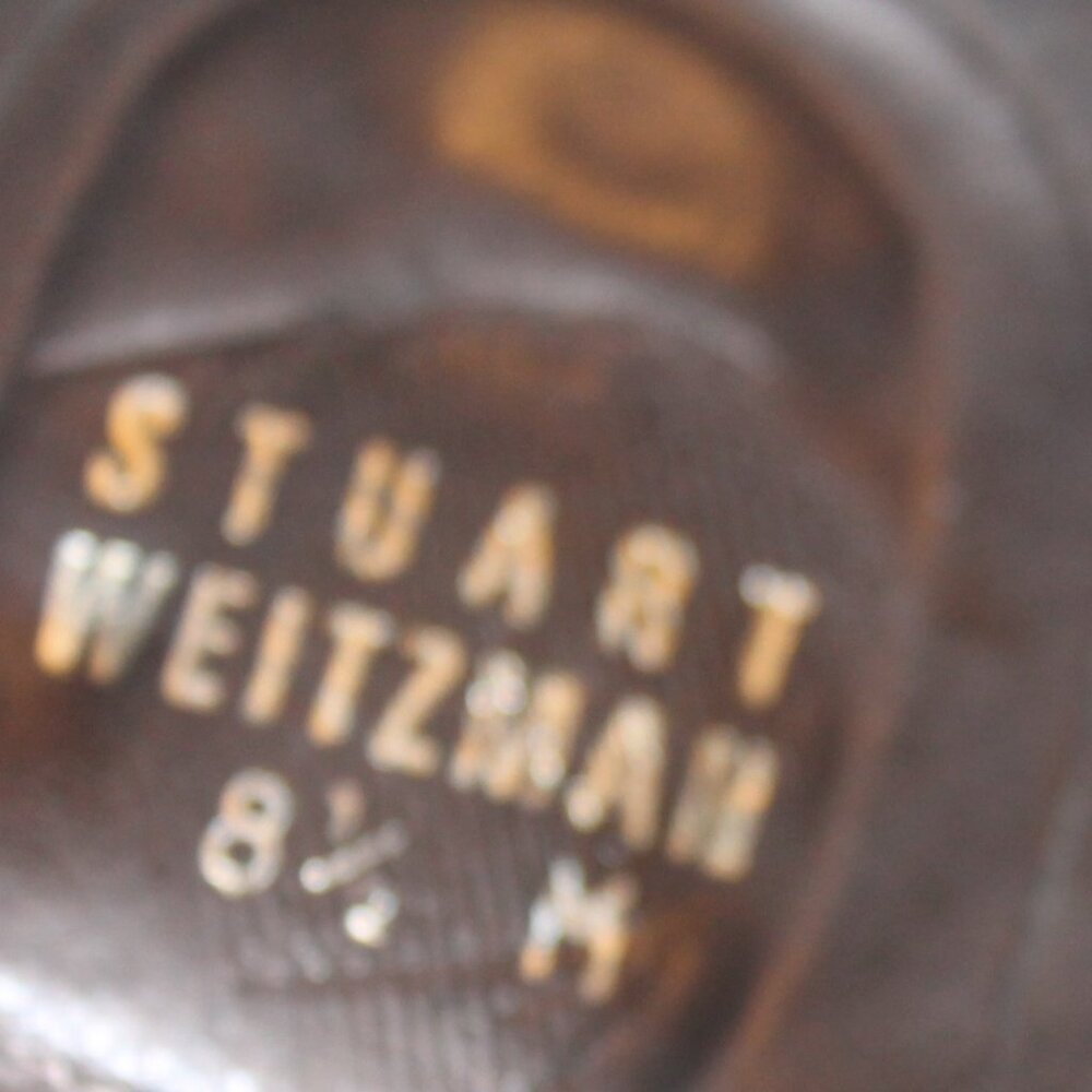 $448 Stuart Weitzman Bronze Bejeweled Gladiator Shoes Sandals 8.5 - Picture 3 of 6